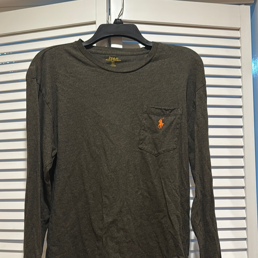 Polo by Ralph Lauren Green Long Sleeve Tee
